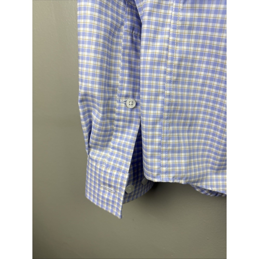 Michael Kors Long Sleeve Button Up Shirt Size Large Comfort Stretch - Picture 6 of 8